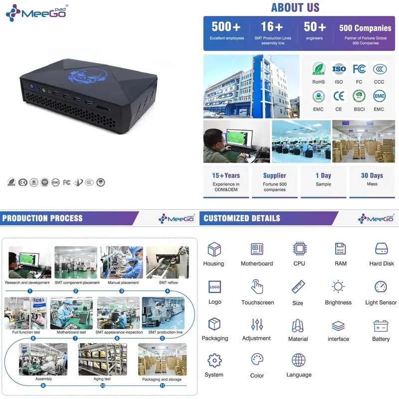Mini Pc Rtx 4060 Ddr5 - Offre Spéciale Meegopad G10T Mini PC