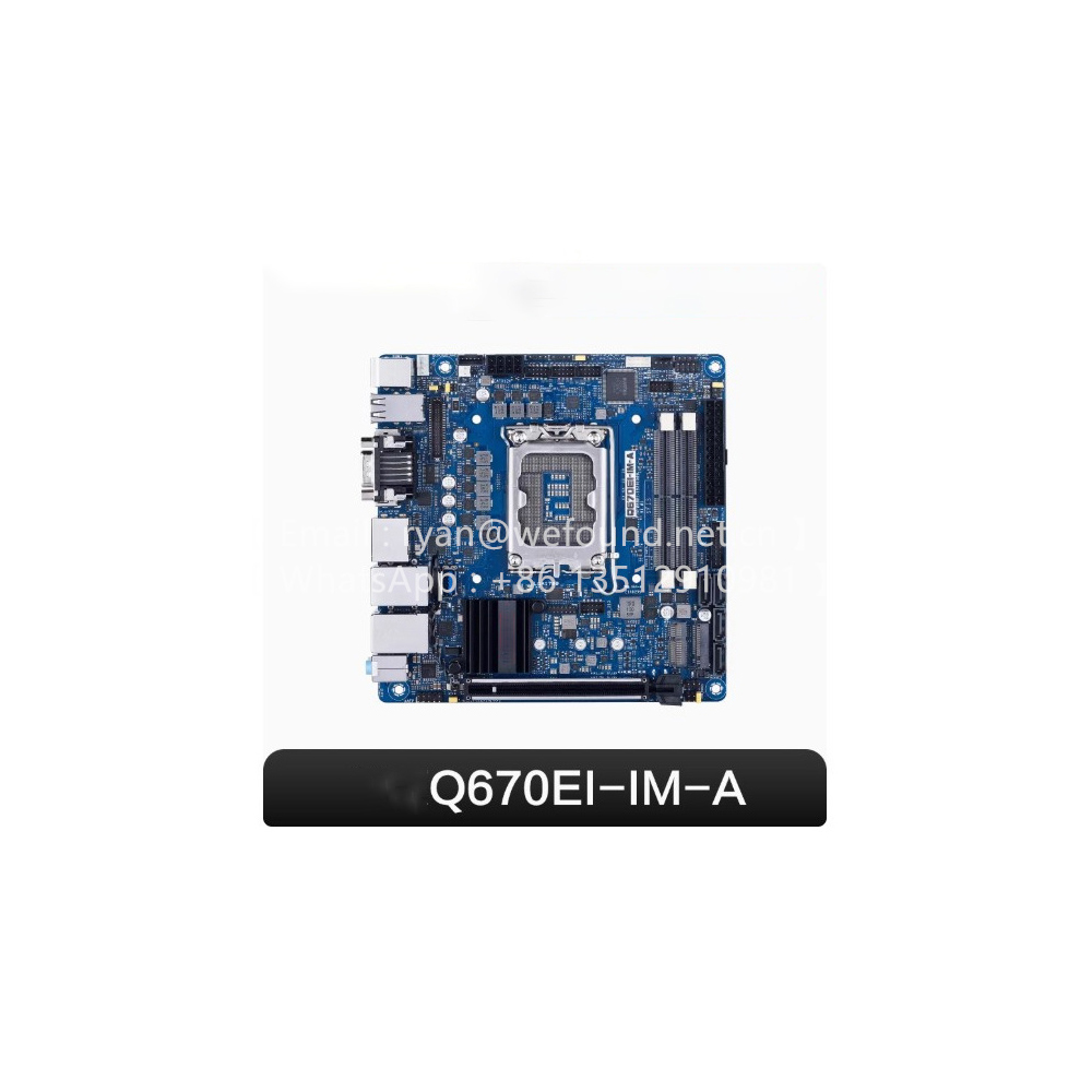 Carte mère mini-ITX Q670EI-IM- - Lga1700 Itx Motherboard Ddr5 avis et prix