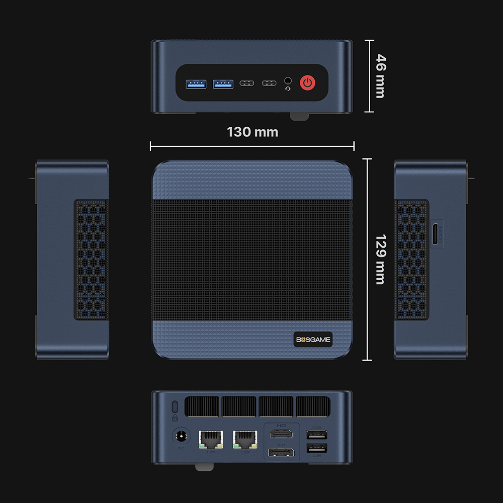 Mini PC BOSGAME M4 Neo AMD Ryz - Amd Ryzen 7 7840Hs Mini Pc avis et prix
