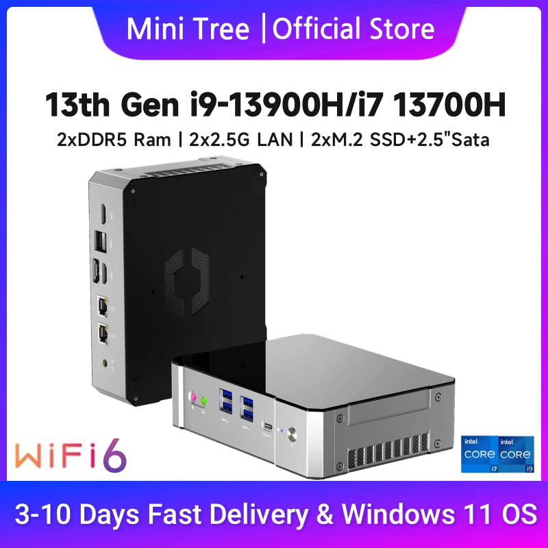 Mini PC de jeu 13e Isabel Wind - Intel Core I9 13900H Mini Pc avis et prix