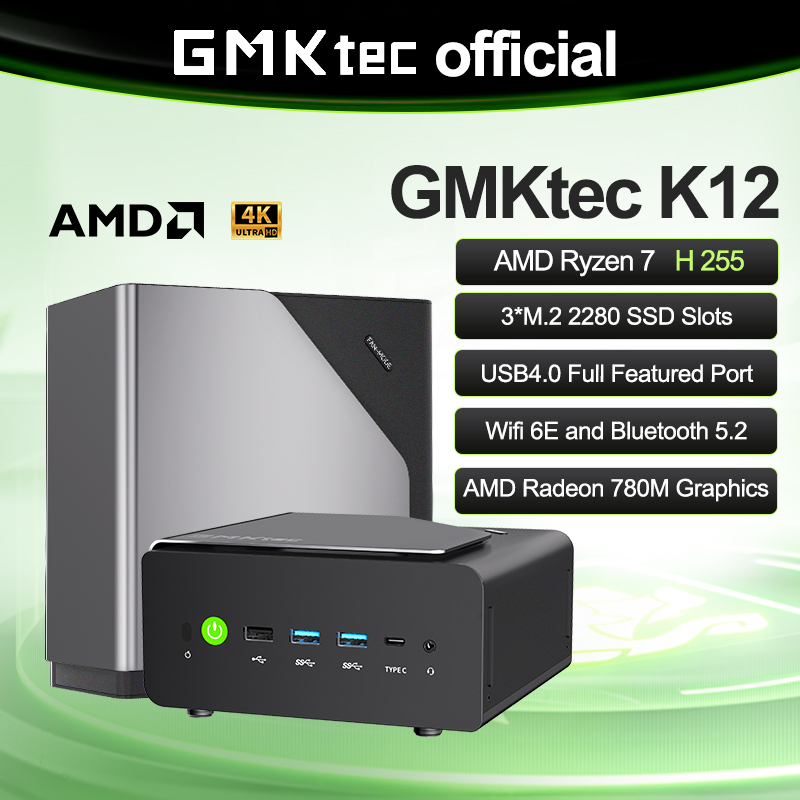 GMKtec K12 Mini PC AMD Ryzen ™ - Oculink Egpu Mini Pc avis et prix